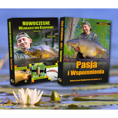 KOMPLET dwóch książek Nowoczesne Wędkarstwo Karpiowe cz.1 i cz.2